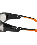 All Day Safety Glasses With Full Frame Design, Anti Fog And Scratch Resistant Lenses For Indoor Outdoor Work, side view