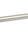 Brilliance 24 Inch Stainless Steel Towel Bar For Bathroom And Kitchen With Durable Brushed Finish That Resists Corrosion No Fuss Installation Easy Mount Lahara Accessories, angled view