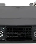 Front view of Universal Underdash Air Conditioning Kit With Aluminum Condenser And Wiring Harness 12 Volt Dc Evaporator One Ton Cooling Power.