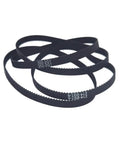 Durable 6mm 2GT Timing Belt Set For 228-274 Pitch Pulleys, shown coiled, ideal for RC cars and small machinery, 10-pack.