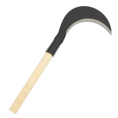 Long Handled Hand Scythe For Weeding In The Garden With Heavy Duty Manganese Steel Blade Japanese Style Garden Tool
