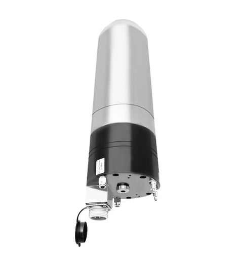 Heavy Duty 11kw Water Cooled Spindle Motor For CNC Router And Engraver BT40 Interface, 150mm diameter, industrial use.