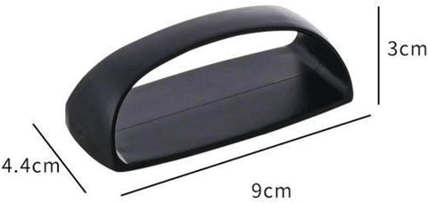 Black adhesive handle dimensions; 2 Pack Self Stick Wardrobe Handles With Adhesive For Cabinets Drawers And Doors Instant Door Pulls And Drawer Pull Helpers