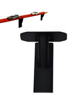 Hot Wheels Wall Track Connectors For Toy Racetracks Create Elevated Ramp Racing On Walls Compatible With Hot Wheels Tracks 10 Pack Black Made In USA Easy To Install And Stoke Kids Imagination shown with cars on a track.