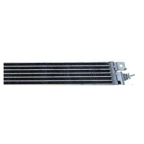 Heavy Duty Transmission Oil Cooler Fits Dodge Journey 2011-2020 3.6L And 2.4L Engines Reliable Upgrade For Smoother Shifting And Better Cooling Performance To Keep Your Ride Running Like A Charm, black finned cooler close-up