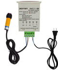 Six Digit Digital LED Traffic Counter With Photoelectric Sensor And Reflector for conveyor belts, plug and play auto count up to 999999 device