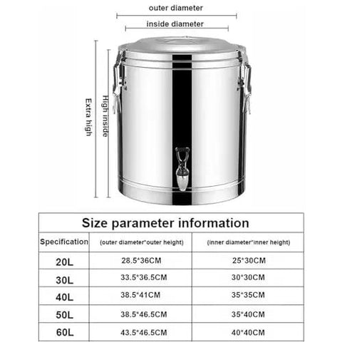Hella Durable Double Wall Insulated Beverage Dispenser Keeps Your Drink Hella Hot Or Cold All Day Long Spill Free Pouring Handle size chart
