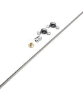 500mm Lead Screw Kit For 3D Printers With Nuts Coupling And Ball Bearing No Fuss Easy To Install Smooth Performance Silver Alloy Rod