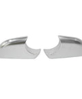 Fresh Chrome Tesla Model 3 Mirror Lower Cover Caps Pair 2017-2022 Replacement Trim shiny polished chrome finish