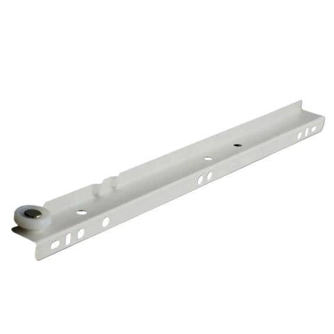 Close-up of a Full Extension Drawer Slides 12 Inch Quiet Glide Two Section Rails For Cabinets And Desks Tool Free Detachable Quick Release Latches