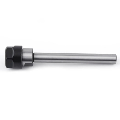Top Tier Precision Collet Chuck Holder Rod For High Hardness CNC Milling Tools, durable metal construction with straight shank.