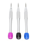 Pro Grade Watch Movement Screwdriver Set For 3235 Caliber, 3 Piece Kit With Triangular Oscillating Weight Rotor Tool