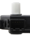 Top Notch Left HVAC Blend Door Actuator For 2015-2019 Kia Soul, side view showing connector and white actuator shaft.