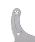 Close-up of Two Piece Router Table Insert Plate Wrench Portable Plastic Ring Adjuster Tool For Precision Woodworking detail.