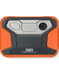 Front view of Rechargeable Pro Thermal Imaging Camera With Over 76800 Pixels for heat diagnostics, orange and black casing.