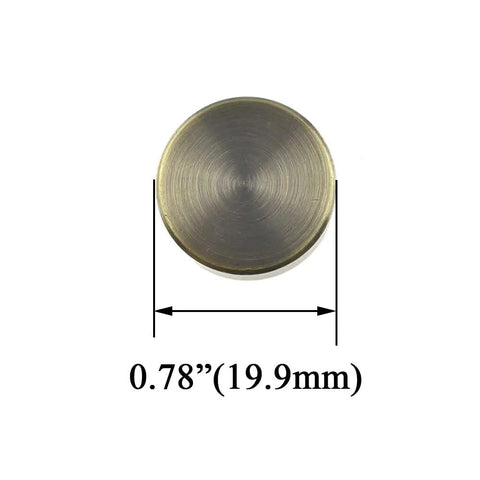 Slick Brushed Copper Mirror Screws With Solid Brass Washers Zero Hassle Install Decorative Fasteners For Bathroom Mirrors Kitchen Backsplash And Weekend Handy Work Projects 8 Pairs 0.78 inch brass cap
