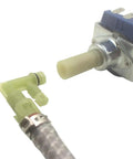 Eight Centimeter Water Pump Hose With High Pressure One Eighth Inch Male Fittings, showing PET hose and fittings detail