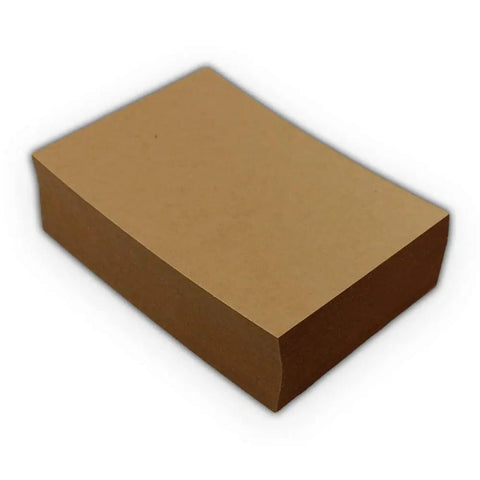Stack of Ten Pack 8.5 By 11 Inch Chipboard Sheets For Crafting, Scrapbooking, Mounting, Backing, Framing, Packaging And Shipping Protection