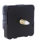Battery Operated Quartz Wall Clock Movement Kit with 2.17 x 2.17 inch mechanism, front view for DIY clock repair