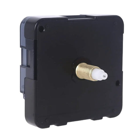 Battery Operated Quartz Wall Clock Movement Kit with 2.17 x 2.17 inch mechanism, front view for DIY clock repair