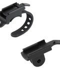 2 Pack Bike Light Mount Adapter Rail Slide On Type Bracket For Quick Install On Handlebar Mounting Of Front Headlight LED