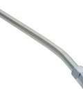 Heavy Duty One Eighth Inch NPT Grease Fitting Extension Tube With Zinc Plated Nozzle Fits All One Eighth NPT Threads, side view
