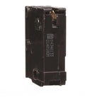 Single Pole Thirty Amp QP Circuit Breaker For One Twenty Volt Load Panels With Ten Thousand Amp Rating, side view.