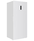 Big Boy Upright Freezer With Convertible Fridge Mode, Four Handy Shelves, Garage Ready No Hassle Defrost, Loads Of Room For Meat Cuts, Massive 21 Cubic Foot Capacity, White - front view