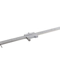 Beefy 200mm Metal Scriber Calipers Marking Gauge With Carbide Tip For Wood Steel Plastic Iron, Stainless Steel Silver Finish