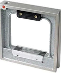 Pro Grade Precision Frame Spirit Level 12 By 12 Inches With Frame Level And Master Level, Fitted Case Included, Ultra Accurate.0005 Inch Graduation