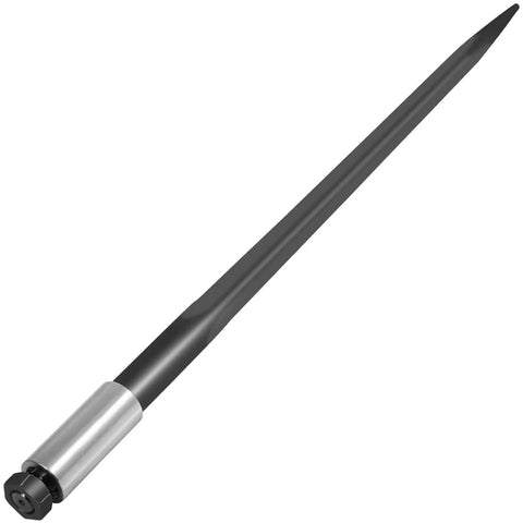 Beefed Up 39 Inch Hay Bale Spear With 3600 Pound Capacity Quick Attach Square Bale Spear For Buckets And Loaders Durable Spring Steel