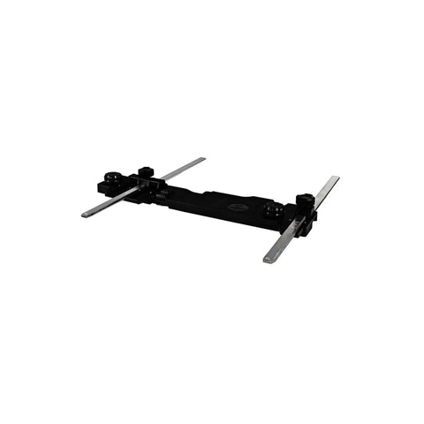 Guide Rail Adapter For 18V LXT Circular Saw Plug And Play Easy Setup Fast Install Precision Cuts Seamless Compatibility With 118 Inch 55 Inch And 39 Inch Guide Rails And XSH03 Saw, black component with metal bars