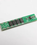 Solid 5 Pack 1S 3.7V 10A Lithium Ion BMS Protection Boards showing compact charging circuit with DW01 8205A chips.