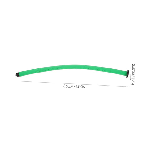 Cello Humidifier For Instrument Care Premium Panel Humidifier That Helps Prevent Cracking And Drying, Green Rubber, 36cm