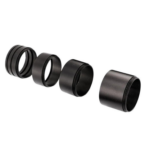 Pro Grade Spacer Ring Set For Astro Imaging M42x0.75 Threads 1.25 Inch Kit With Six Spacers 3,5,7,15,20,30mm side view