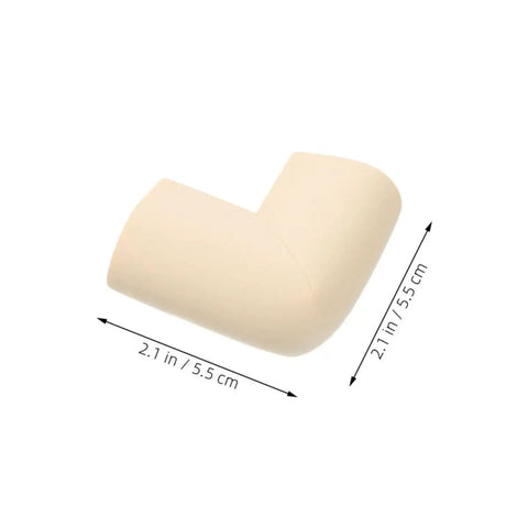 Beige NBR Corner Protectors For TVs And Mirrors Lightweight Edge Guards No Tools Needed For Quick Install Heavy Duty Impact Protection For Shipping