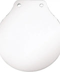 Replacement Magnum Rifle Gong With AR550 Steel Construction For Outdoor Range Shooting And Hunting, 10 in white steel target