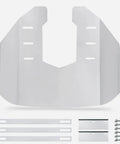 Outboard Hydrofoil Stabilizer for Boats Portable Fittings Replacement Fits 40 to 350HP Engines Reduces Porpoising Bow Rise and Hull Vibration