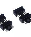 Milling Vise Jaw Stop Set Of Two For CNC Machines And Milling Tools Pro Grade Precision Work Stop, black with metal rods.