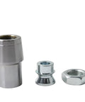 Heavy Duty 7/8 Inch Heim Joint Rod End Kit With 0.875 Threads for custom suspension linkages, includes weld bungs and spacer.