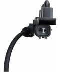 Close-up of ABS sensor part of Front Right Wheel Hub And Bearing Assembly With ABS Sensor For 6 Lug 4x4 Fits 2004 To 2012 Colorado Canyon