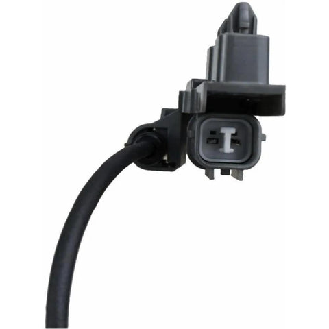 Close-up of ABS sensor part of Front Right Wheel Hub And Bearing Assembly With ABS Sensor For 6 Lug 4x4 Fits 2004 To 2012 Colorado Canyon