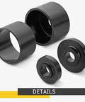 Front Wheel Drive Bearing Puller Set Universal Bearing Press Replacement Installer Removal Tool Kit For Automotive Mechanics with drift sizes