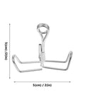 Spring Flow Control Tube Clamps With Bracket Feet For Lab And Classroom Use Super Sturdy Leak Resistant Clips With Strong Bite Force