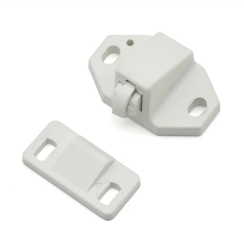 Ball Catch Door Latch For Cupboard And Wooden Doors With Spring Roller Clip Plastic Clip Buckle Marine Grade Hardware Easy Install