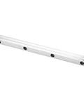 Heavy-Duty 200mm Linear Guide Rail For Precision Motion Systems, Industrial Linear Slide Rail Built Tough For Construction Machinery, Printing Machines, Robots, Tools And Aerospace, silver metal rail
