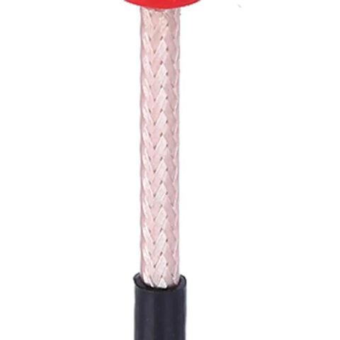 High Gain 5.8GHz LHCP RHCP Directional Antenna for FPV Drones and RC Vehicles with MMCX Straight Connector braid detail