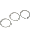 304 Stainless Steel C Type External Snap Ring Retaining Clip For Bearing Shafts M3 To M120 Washers Hardware DIY Maintenance Heavy Duty Pro Grade