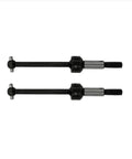 Beefed Up Universal Steel Drive Shaft CVD 40mm Upgrade Kit 2 Pieces For 1 To 10 Scale RC Drifting Cars Compatible With 3Racing Sakura