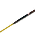 Side view of Pro Grade One Eighth Inch Polyimide Kapton High Temperature Tape, 1 Mil Thick, 36 Yards, Amber Color with Silicone Adhesive